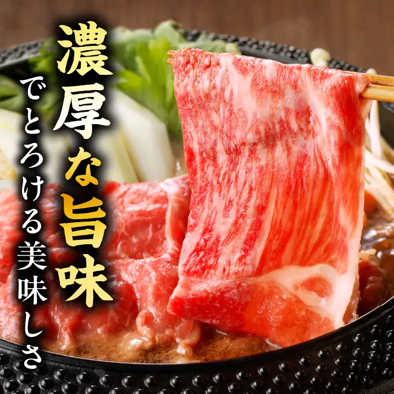 牛肉 赤身 牛肉[宮崎牛 すき焼き 500g]