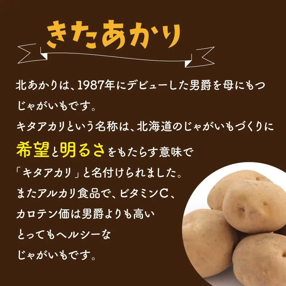 【2026年先行予約】北海道産じゃがいも（北あかり）5kg（10月中旬発送開始）| じゃがいも _00416