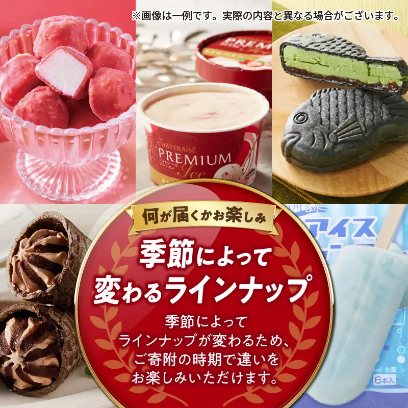 〈2026年8月発送〉【復活】季節で変わる！？チョコバッキーが必ず入る！ 人気アイスバラエティBOX 6種