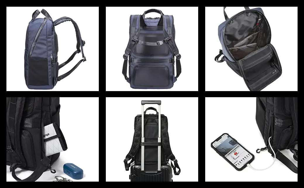 豊岡鞄 ベルーフバゲージ Urban Commuter BACK PACK 3 HA ブラック / beruf baggage リュック ビジネスバッグ ビジネス リュック 通勤 出張 大容量 リュックサック メンズ  バックパック カバン B4ファイル対応