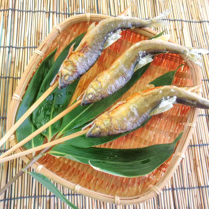 【一級河川・江の川の恵み】島根県産　天然冷凍鮎　約800g