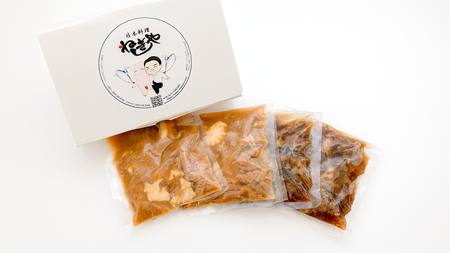 「日本料理ねぎしや」 煮込みメニュー 2品セット （ 豚もつの味噌煮込み ・ 牛すじの醤油煮込み ） 