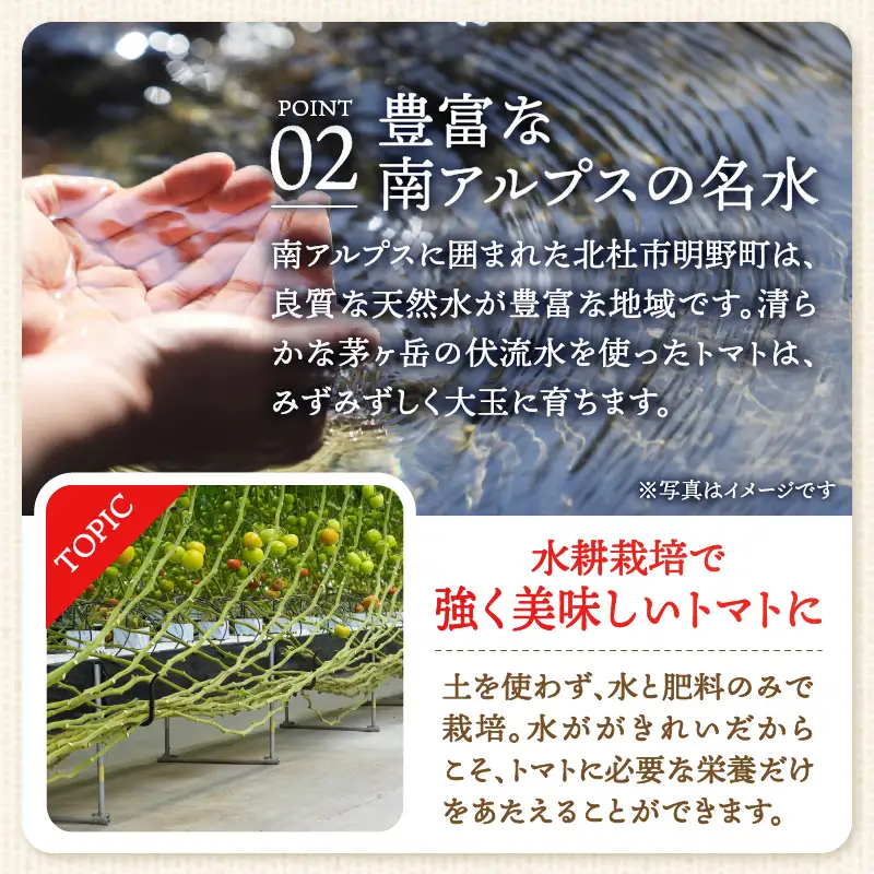 明野とまと 約1kg [h216]