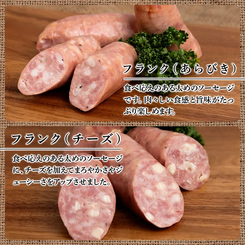ハムギフトセットC（NYH-04） 8品 詰合せ ハム ソーセージ ベーコン 〈肉の山本〉