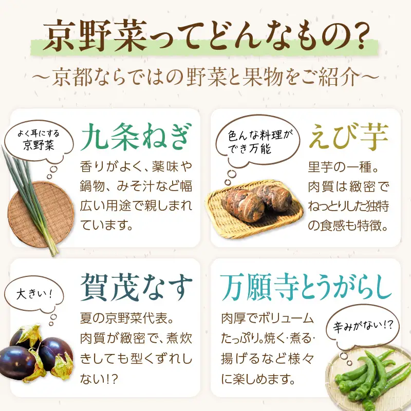 旬の野菜セット4回定期便 京丹後産 野菜おまかせBOX