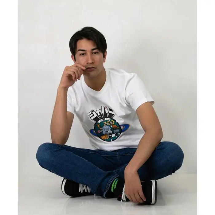 神戸市 マンホールTシャツ 白（Sサイズ）