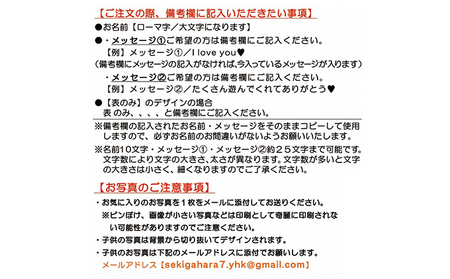 うちの子写真入りキーホルダー♪名前＆メッセージが入る！（デザインA） ピンク