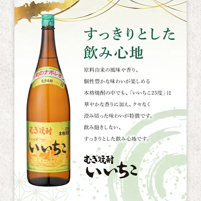 いいちこ ビン 20度/25度(合計3.6L・1.8L×2本)酒 お酒 むぎ焼酎 1800ml 麦焼酎 いいちこ 常温 三和酒類 飲み比べ ギフト 贈り物【104302700】【山添産業】