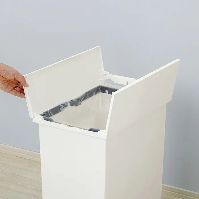 ペダル ダストボックス  35L／ホワイト /  恵那市 / 東谷 [AUAD090] ダストボックス