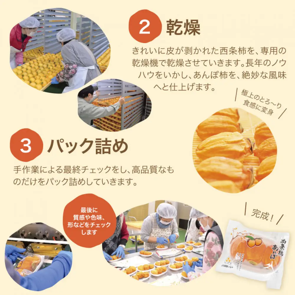 西条あんぽ柿【鳥取いなば農業協同組合】