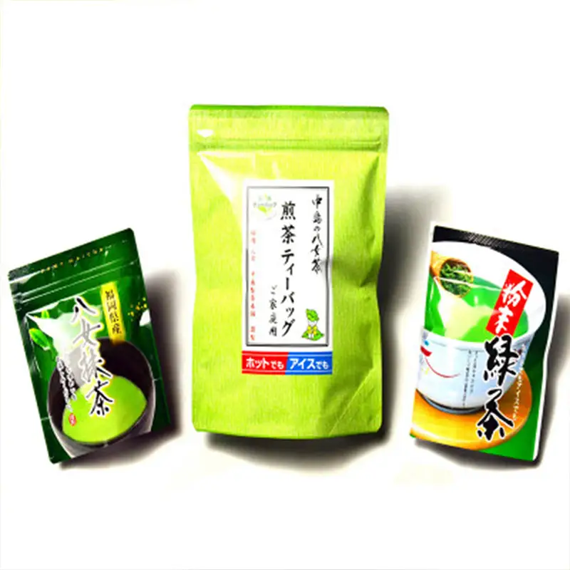 福岡銘茶 八女茶 急須要らずのお手軽セット(便利なチャック付) 【銘茶 福岡銘茶 お取り寄せ 茶 お茶 おちゃ 八女茶 人気 おすすめ ソフトドリンク 飲料 常温 送料無料 CA011】