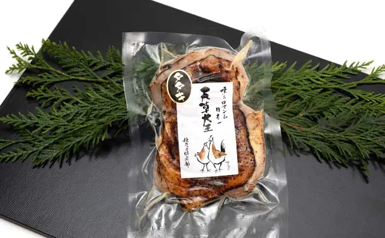 令和8年熊本地震復興支援 天草大王【たたきセット】幻の鶏 ももたたき むねたたき 計400ｇ