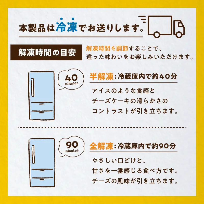 カゴシマチーズケーキサンド 6個入 K201-001 冷凍