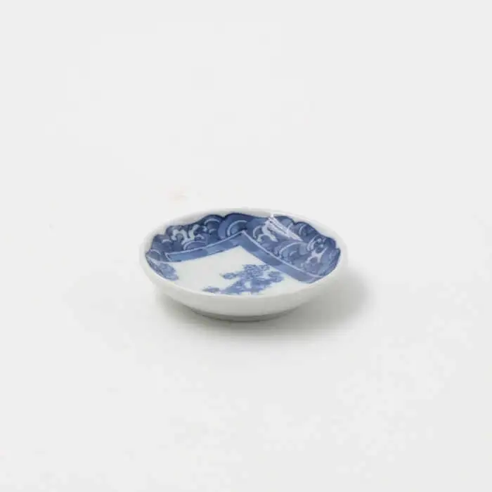 【波佐見焼】古伊万里百景  姫皿 5点セット 豆皿 小皿 箸置き 【西海陶器】1 34828[OA258] 波佐見焼