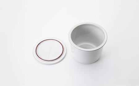 TOKONAME CROCK・3.8L・WHITE 甕 陶器 保存容器 蓋付き かめ 調味料