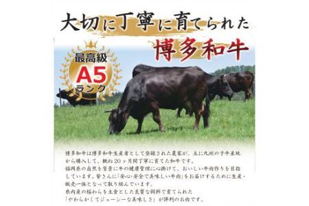 博多和牛 A5 しゃぶしゃぶ すき焼き用 合計1kg 500g×2パック 厳選部位 (肩ロース・ウデ・モモ) 和牛 牛肉 すき焼き