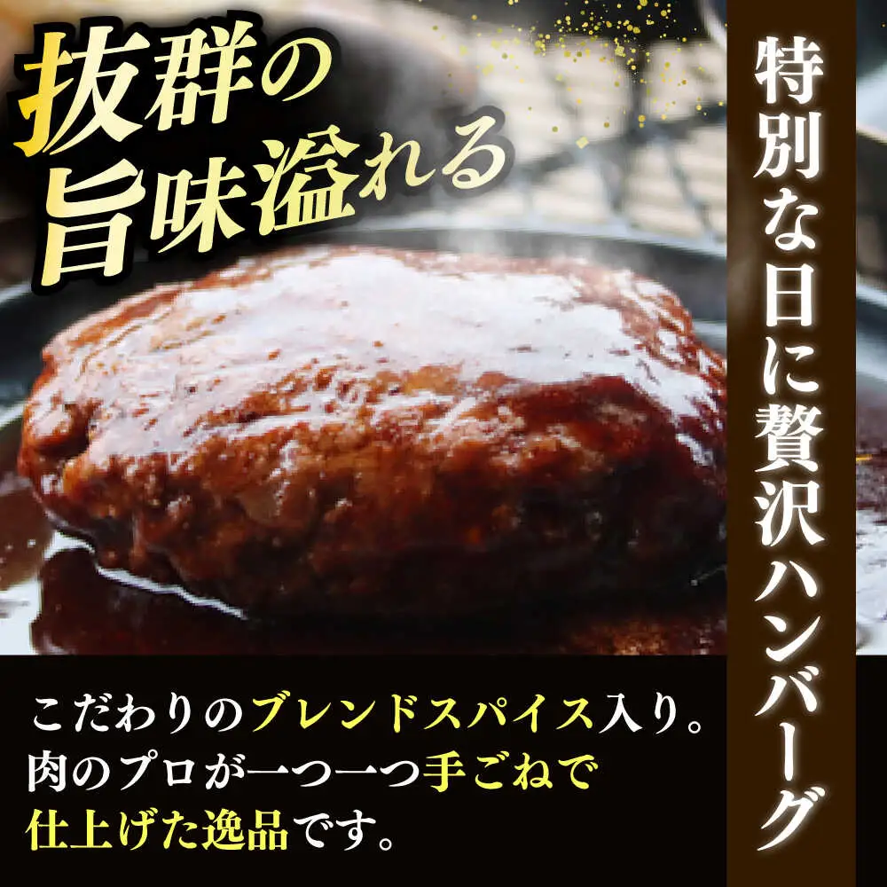 【2回定期便】 手ごね ハンバーグ 10個 [ABCL039] 冷凍 ハンバーグ