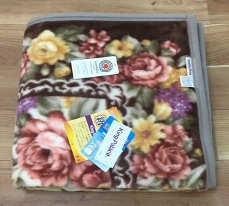 日本製 丸洗いOK マイヤー毛布 シングル ベージュ 1枚 (新合繊ニューマイヤー毛布) 1189BE｜寒さ対策 あったかい 毛布 洗濯可能 [3722]
