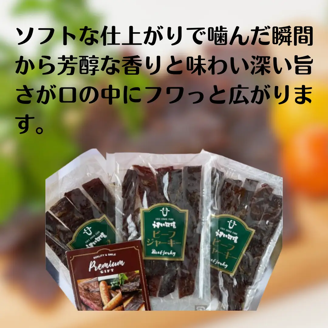 肉の旨みあふれる 蒲原牛 ビーフジャーキー（簡易包装） モモ肉 秘伝 醤油ダレ つまみ おつまみ 晩酌 1T02013