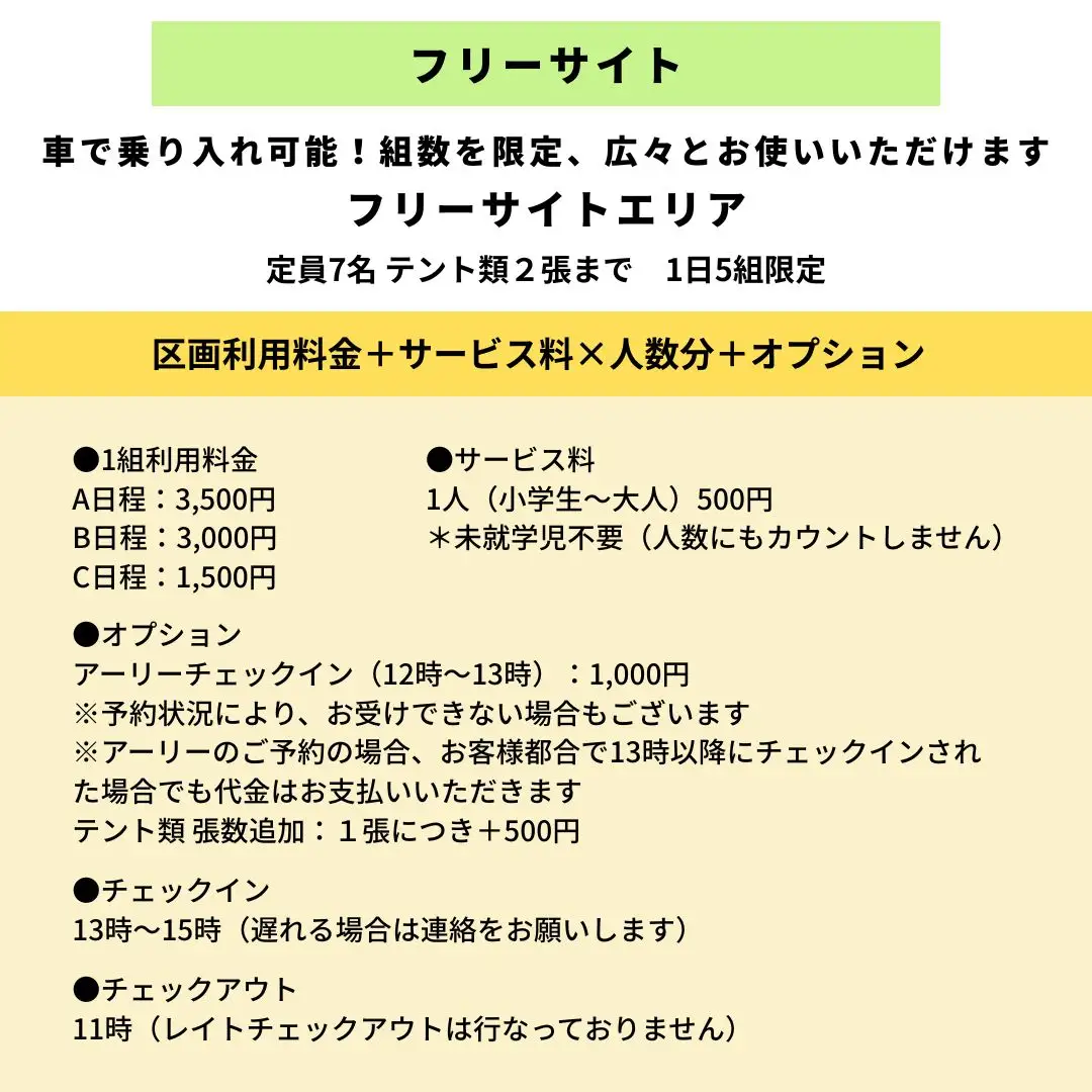 吉滝 キャンプ場 助成券 4,500円分 利用券 25-31
