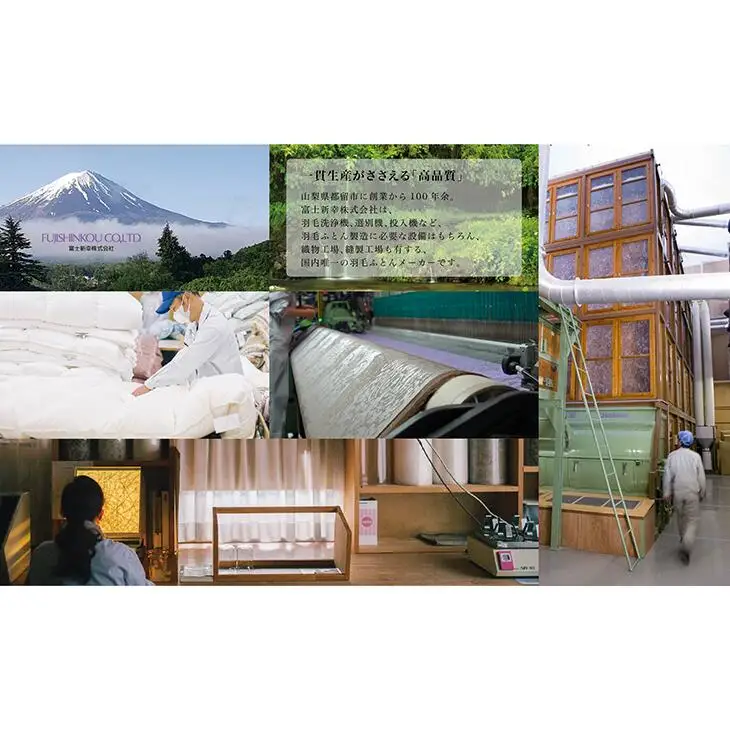 羽毛本掛けふとん シングル[Re:NEW リニューダウン85％×軽量起毛生地]  【1693】