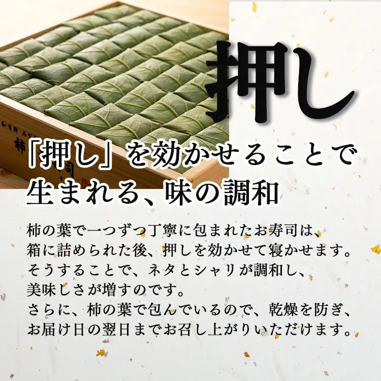 柿の葉寿司 5種20個入り 【冷凍】 | 鯖 鮭 あなご 寿司