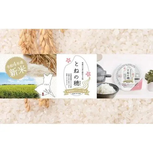 【パックごはん】とねの穂　24パック入り