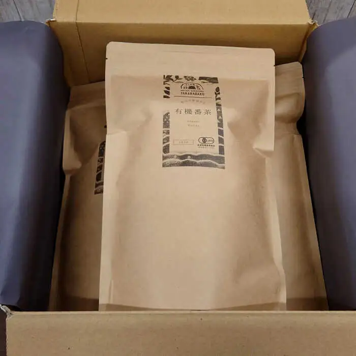 お茶 宝箱の有機番茶（3袋） 島根県松江市/有限会社宝箱[ALBI007] お茶 お茶