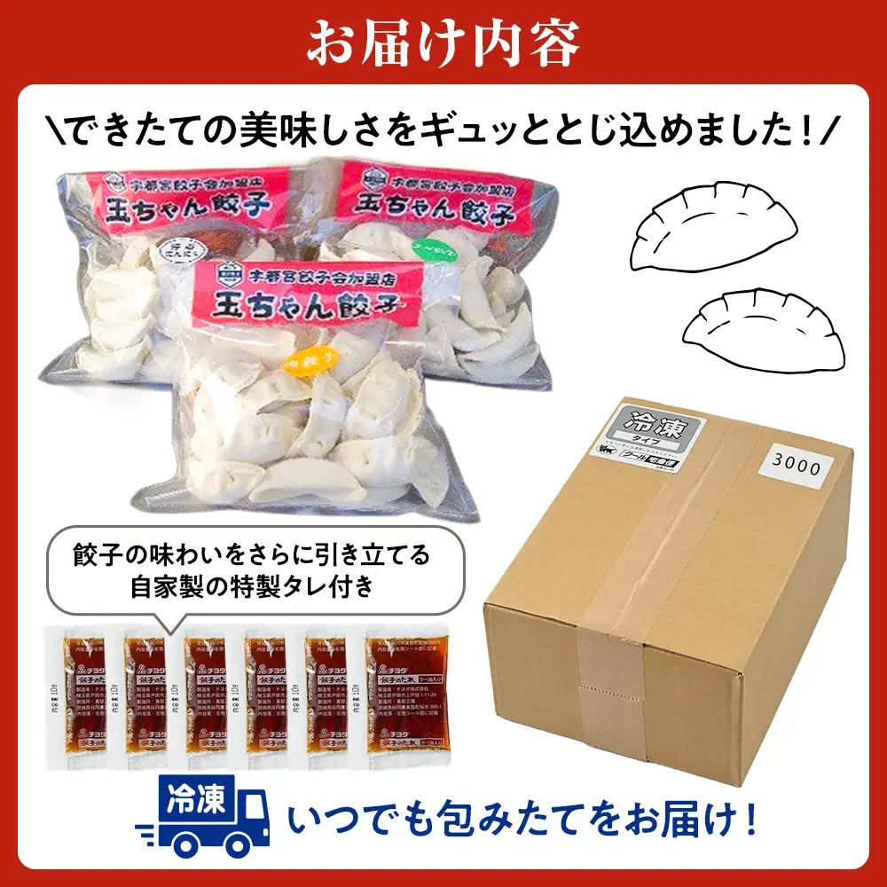 10-16　玉ちゃん餃子3種詰め合わせ