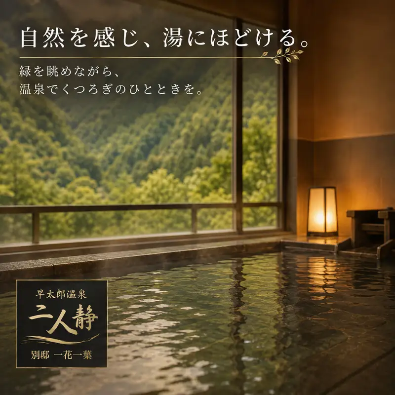 宿泊券 二人静 早太郎温泉 2名様 チケット 宿泊券