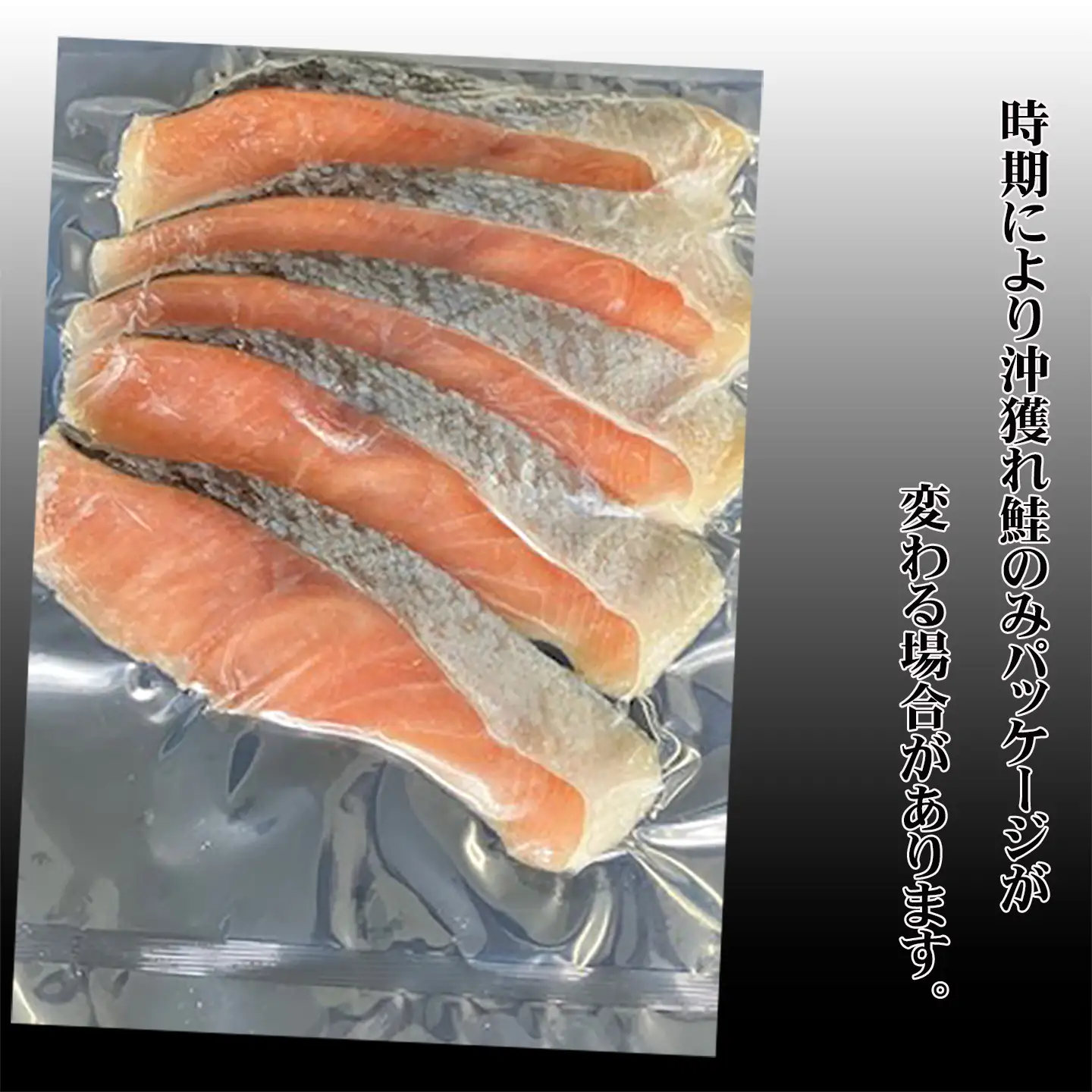 甘塩紅鮭5切×2P、甘塩沖獲れ鮭5切×2Pセット A-36007