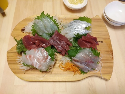 南房総　魚くんプレート（まな板） mi0025-0004