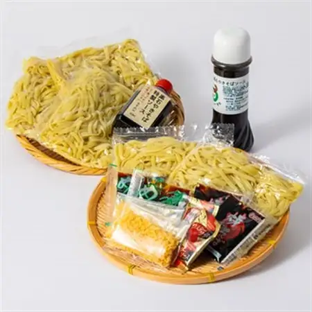 黒石つゆやきそば、黒石やきそば、黒石やきそばソース3点セット_麺     調味料   _【配送不可地域：離島】【1239253】