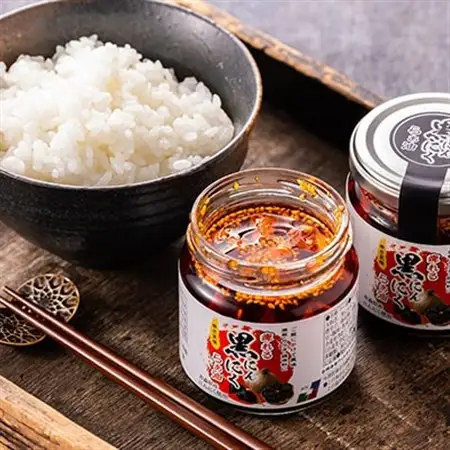 黒にんにくらぁ油　痺れ　150g×6本_惣菜・加工品 缶詰・瓶詰  _【1340004】