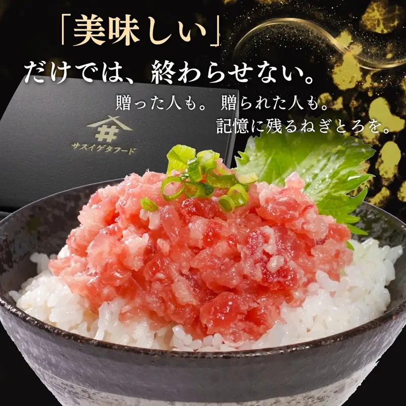天然 海のダイヤ 南鮪 ネギトロ 約100g×10 (a30-269)