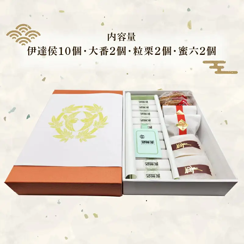 和菓子 4種 いろどり 百波 和菓子 J018-163003