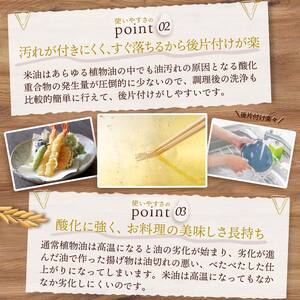 【三和油脂】 まいにちのこめ油 5本セット（900g×5本） ギフト用 食用油 調理油 食品 山形県 F2Y-6882
