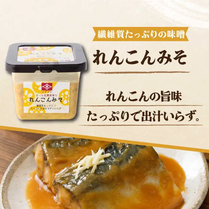 イデマン みそ・調味料4種セット 吉野ヶ里町/イデマン味噌醤油醸造元 たまごかけご飯 TKG しょうゆ 醤油 れんこん [FAF021]