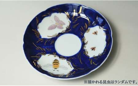 ジェレミー カップ＆ソーサー 珈琲碗皿 紅茶碗皿 アンティーク風 -昆虫シリーズ- zc003