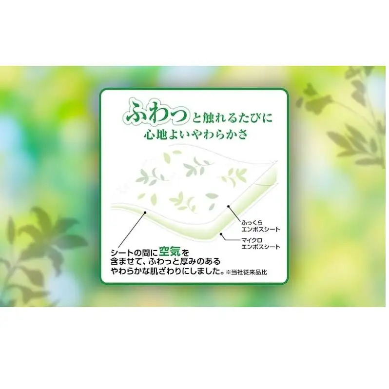 トイレットペーパー エリエール トイレットティシュー リーフプリント 12ロール ダブル 6個 セット トイレ ペーパー 日用品 消耗品 静岡 静岡県 島田市