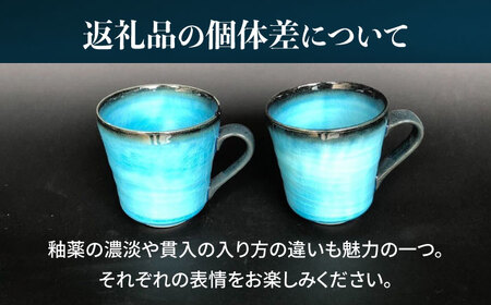 【美濃焼】 マグカップ ソーサー セット 各2 計4点  (つや有) 【東山窯】食器 皿 コーヒーカップ [TDU007]
