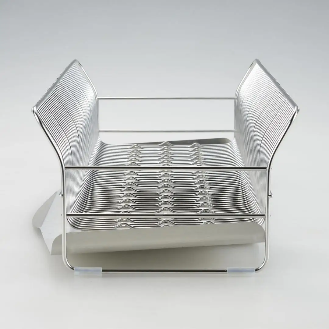 水切りラック (縦置きロング) ＋ 包丁スタンド セット キッチン用品