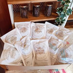 【豆】浅煎＆中煎　100ｇ×10袋　北海道旭川焙煎　ワイズコーヒー西神楽焙煎工場直送_02945