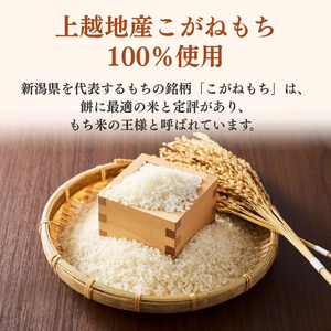 切り餅 こがね姫 シングルパック 10枚入 475g×2 (新潟県上越市産コガネモチ使用) 餅 もち