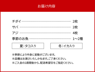 干物セットC N014-YZB914