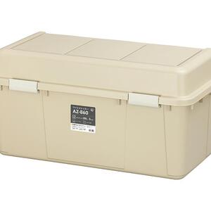 収納　ワイドストッカー　92L　5個セット　AZ-860ベージュ アイリスオーヤマ