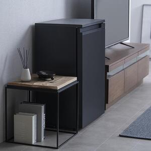 スリム冷蔵庫 66L 奥行39 アイリスオーヤマ IRSN-7A-B ブラック ｜ 冷蔵庫 新生活 ひとり暮らし