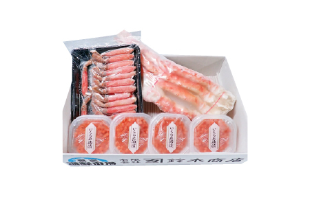 海鮮詰め合わせ(たらばがに・ずわいがに・いくら) D-14048
