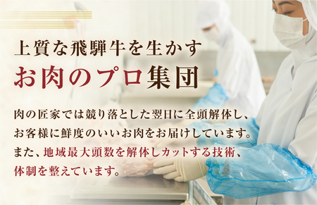 A5等級 飛騨牛 焼肉 4種 食べ比べセット 600g 焼肉 [S549]