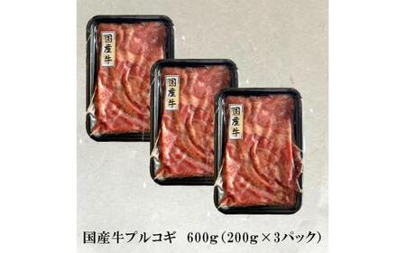 国産牛 スライス 600g (プルコギ味)国産牛スライス 